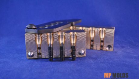 MP 357-125 Hollow point mold, 4 cavity brass