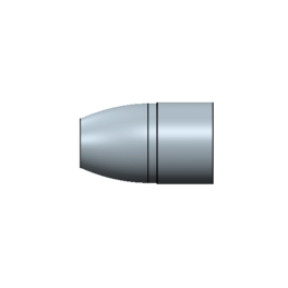 9mm 135 flat round nose flat base mold