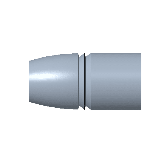 359-640 Solid, Plain Base No Lube groove mold, 8 cav. ALU