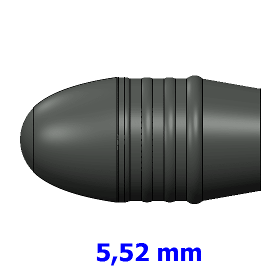 Round Ball .457, 6 Cavity AL Mold - MP-molds